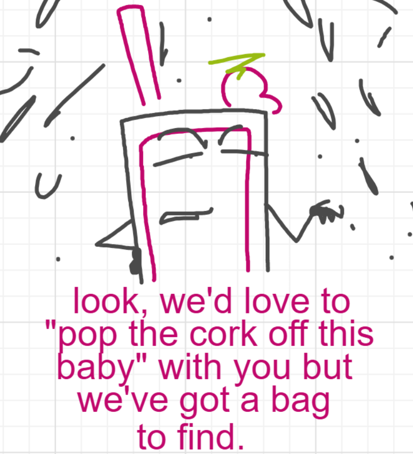 A panel from I've Been Everywhere, Man, episode nine of the Board Boards object show by Furretwalk/WalkingFurret.